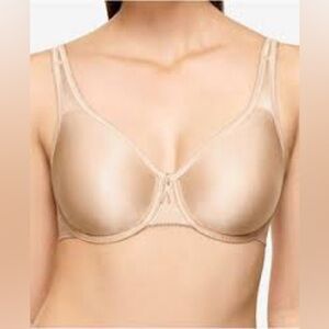Wacoal 855192 Basic Beauty Underwire bra, beige, size 32DD.